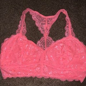 Pink bralette